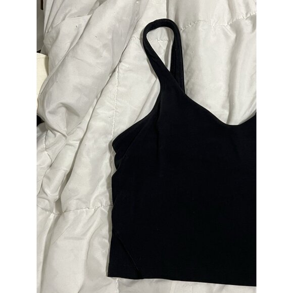 Lululemon Black Align Tank Size 6 - Picture 3 of 11